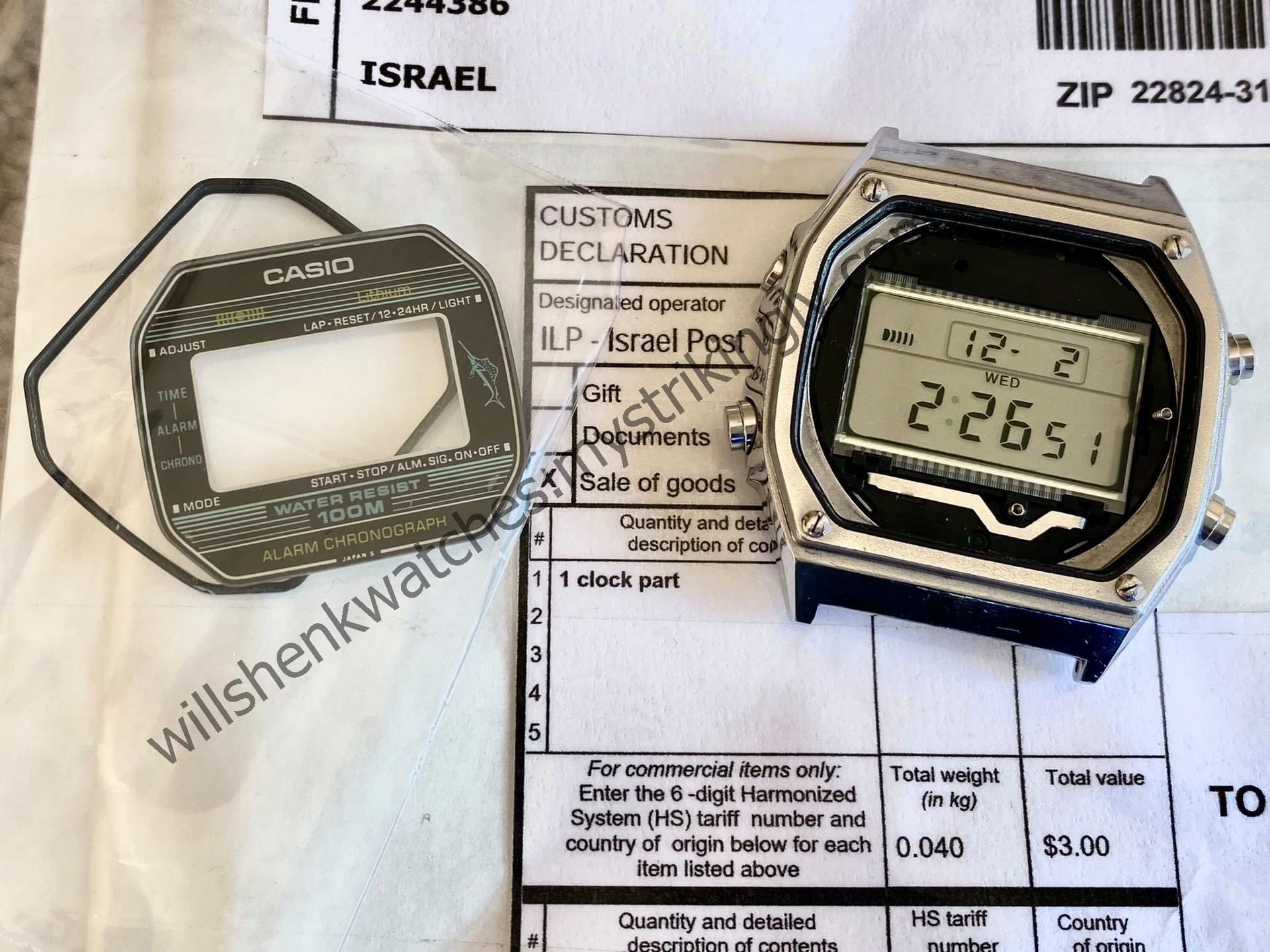 Shiny revival. Casio 35QR-23 was made in 1977 and belongs to the