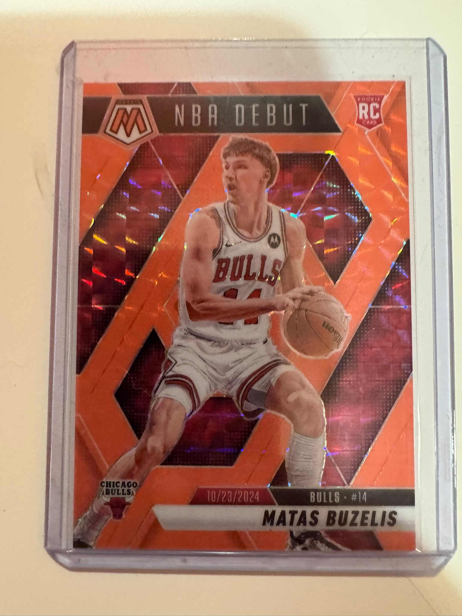 What variation is Matas Buzelis rookie Prizm card?