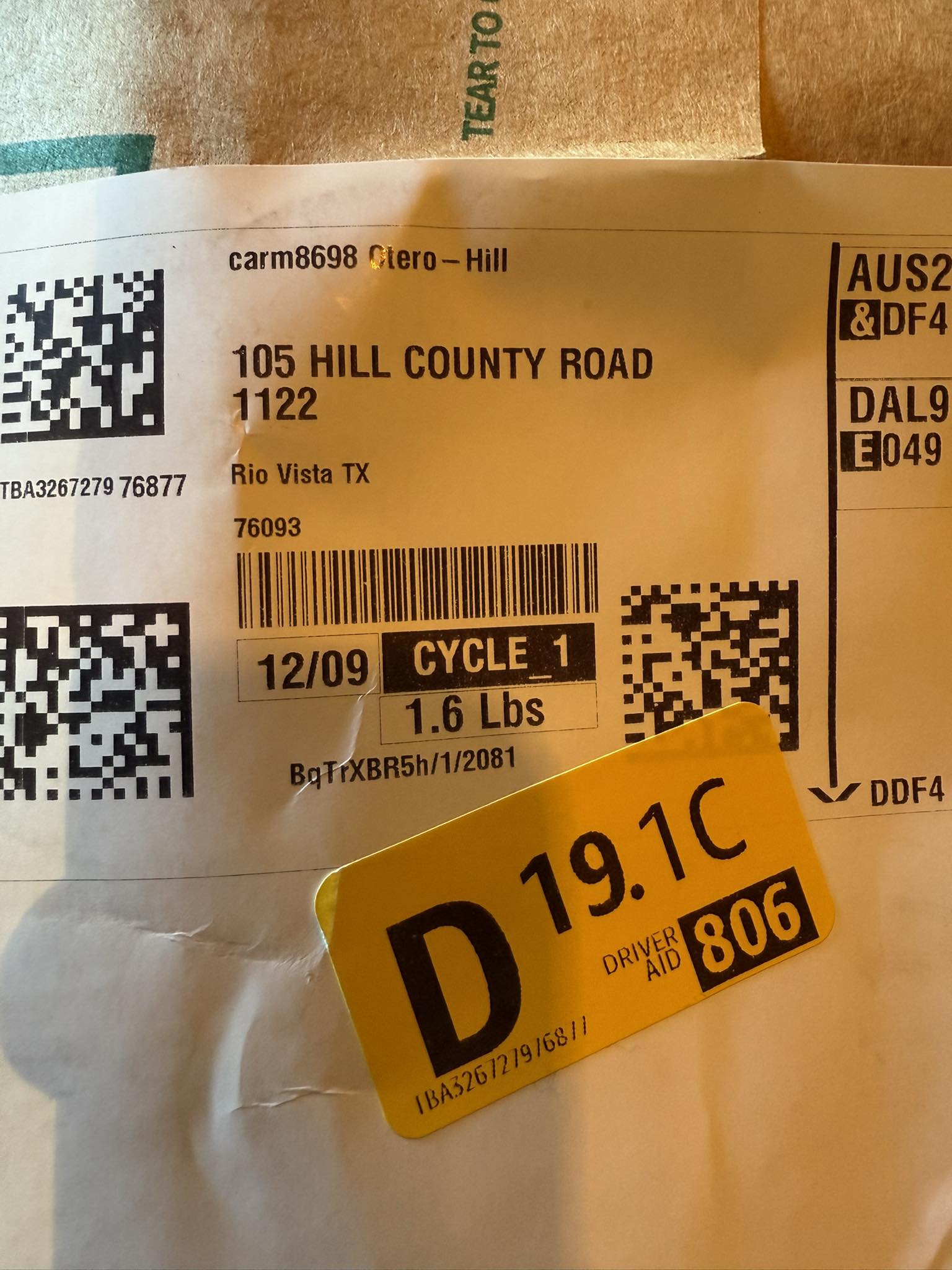 Does anyone know who this is? It's addressed for my house, but I