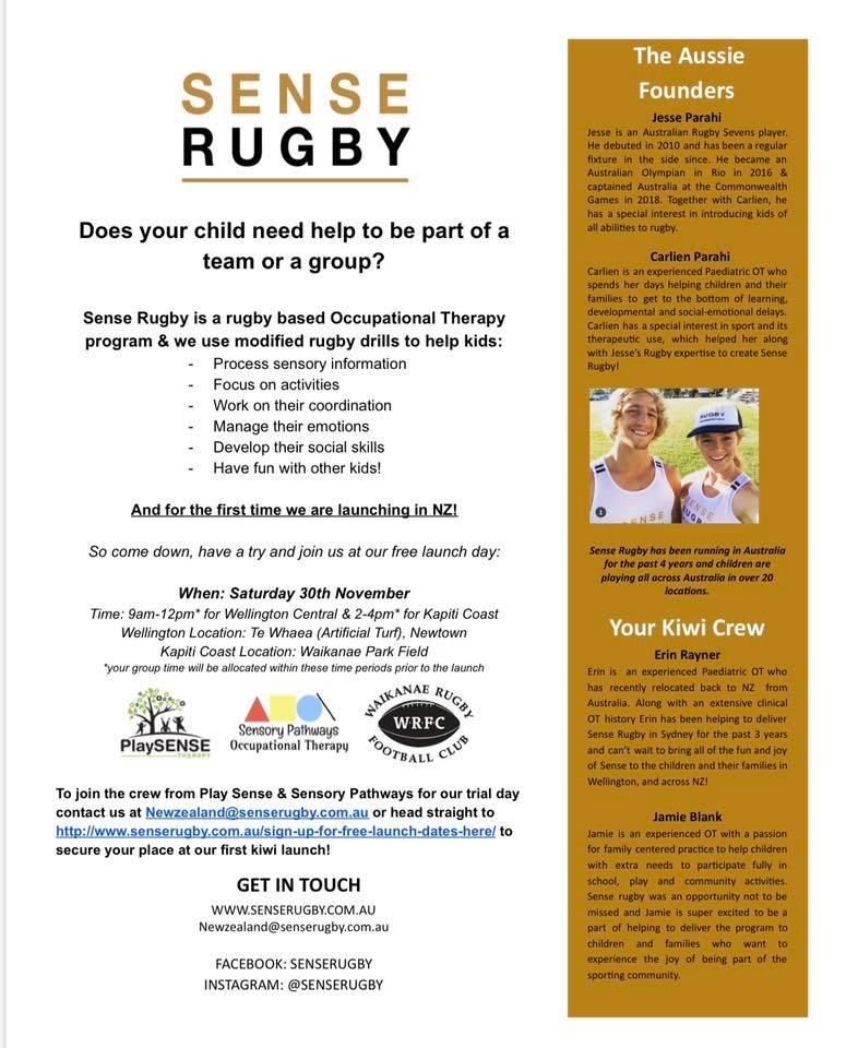Our New Zealand launch is THIS... - Sense Team Sports