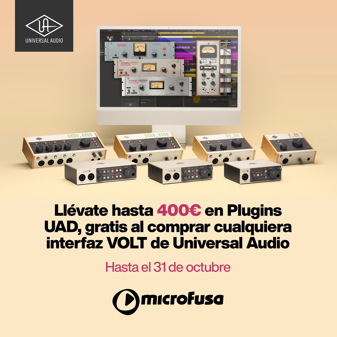 Microfusa - La familia #VOLT de Universal Audio crece con...