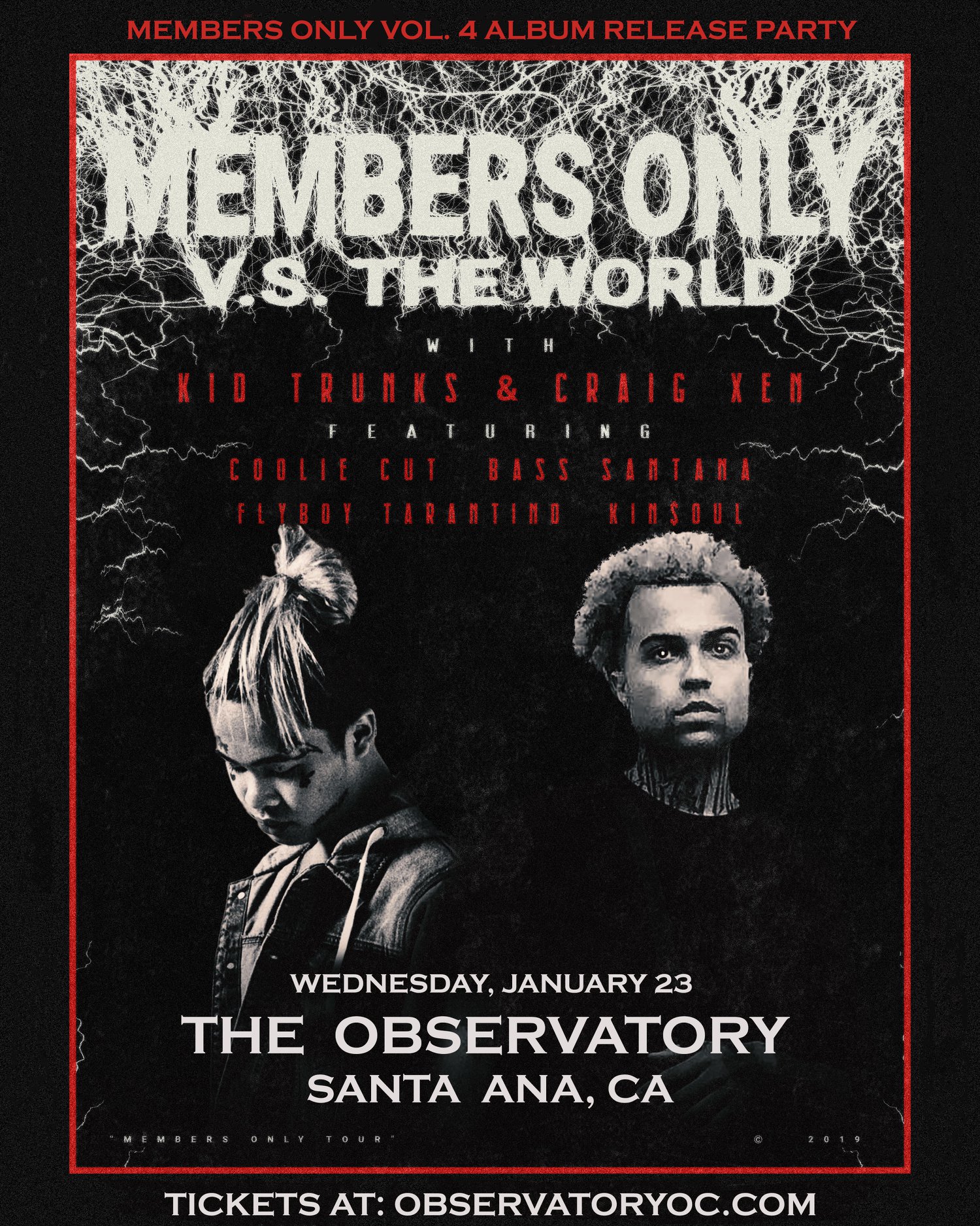 Members Only Vol. 4 Album Release Party with KiD Trunks, Craig Xen