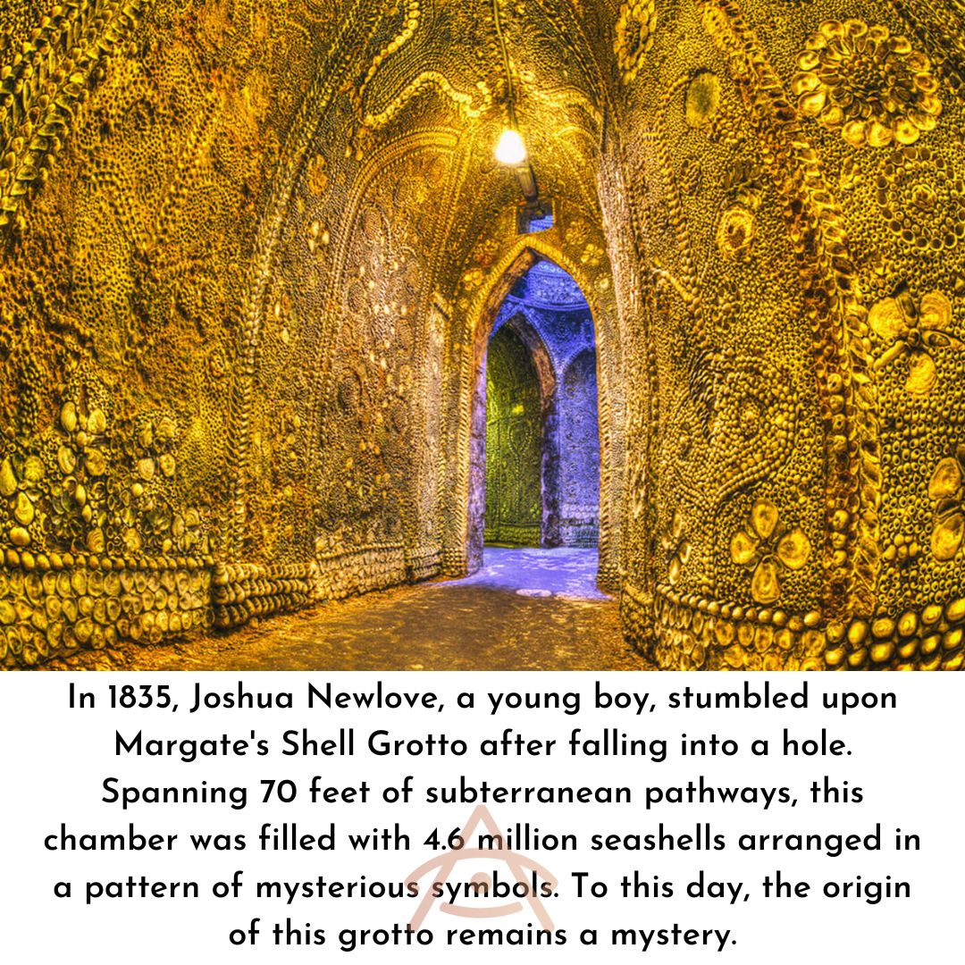 The Shell Grotto is an ornate... - Ancient Explorers | Facebook