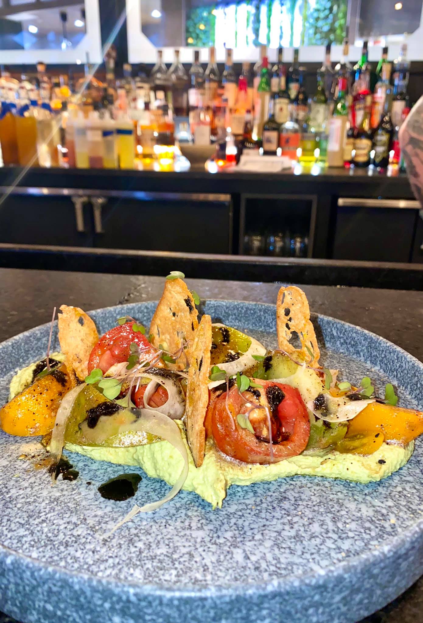 Modita - New dish: Heirloom Tomato Salad with edamame... | Facebook