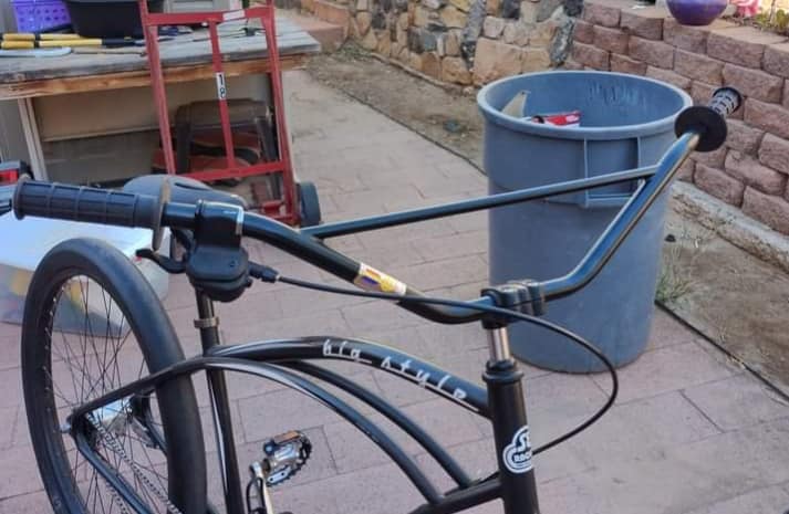 S&M Husky High MX bars for BMX bikes