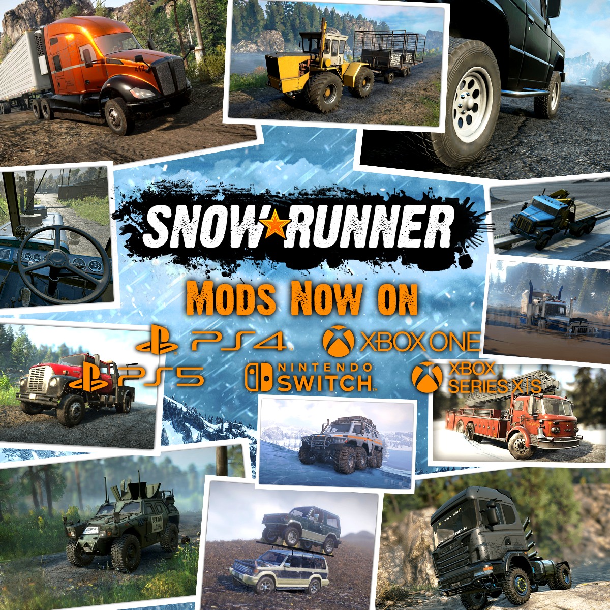 Hello runners! New mods have... - SnowRunner / MudRunner | Facebook