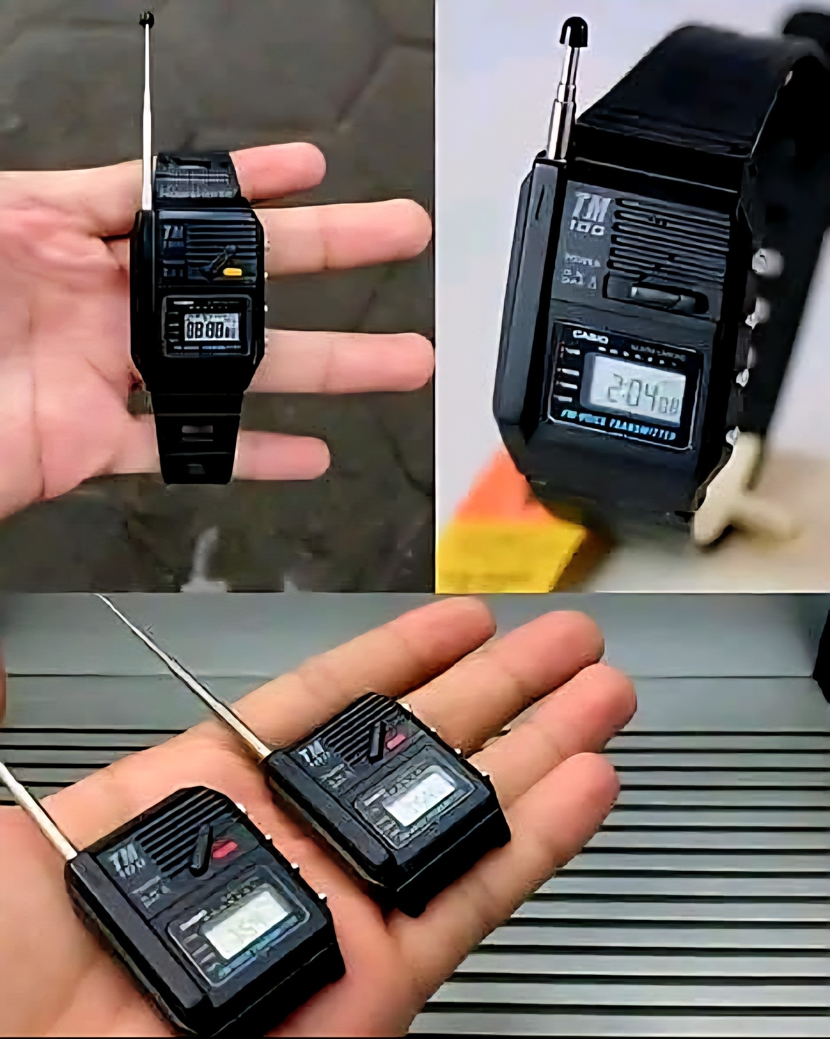 Casio WMP-1, the world's first MP3 player wristwatch