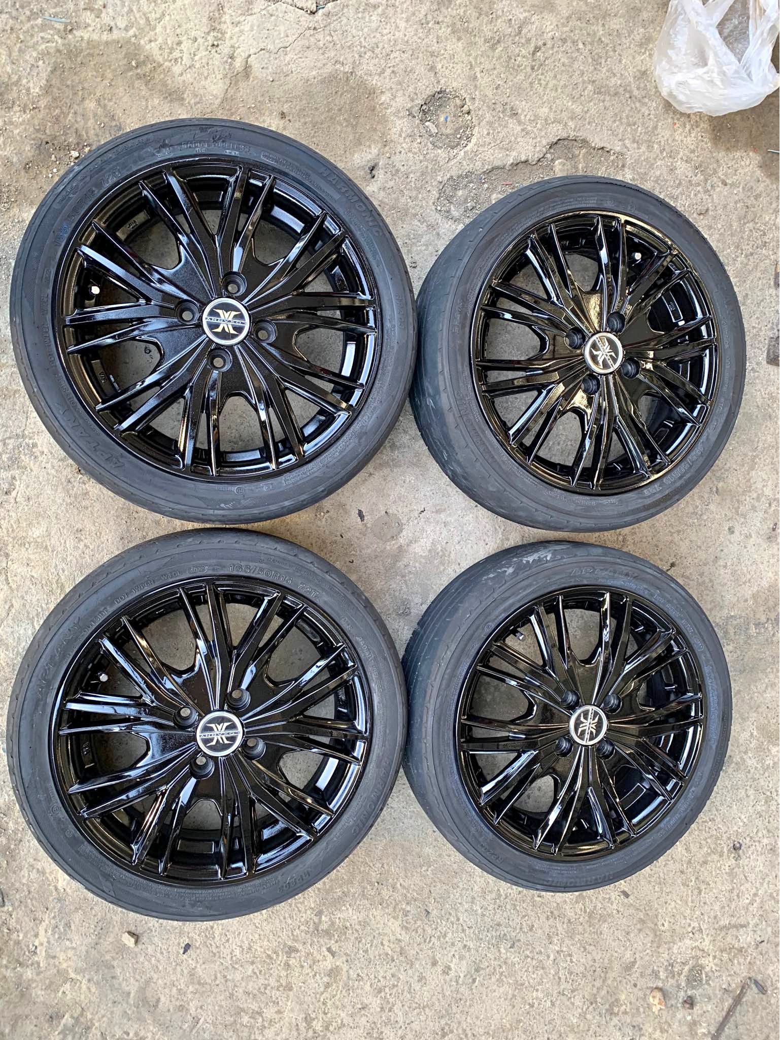 Mags Suplus size 165/50R15 with Tire - Car Wheels, Tires & Parts ...