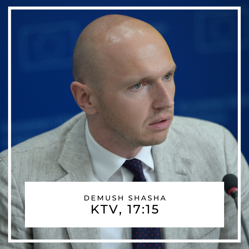 EPIK Institute - Drejtori Ekzekutiv, Demush Shasha, sot në KTV ...