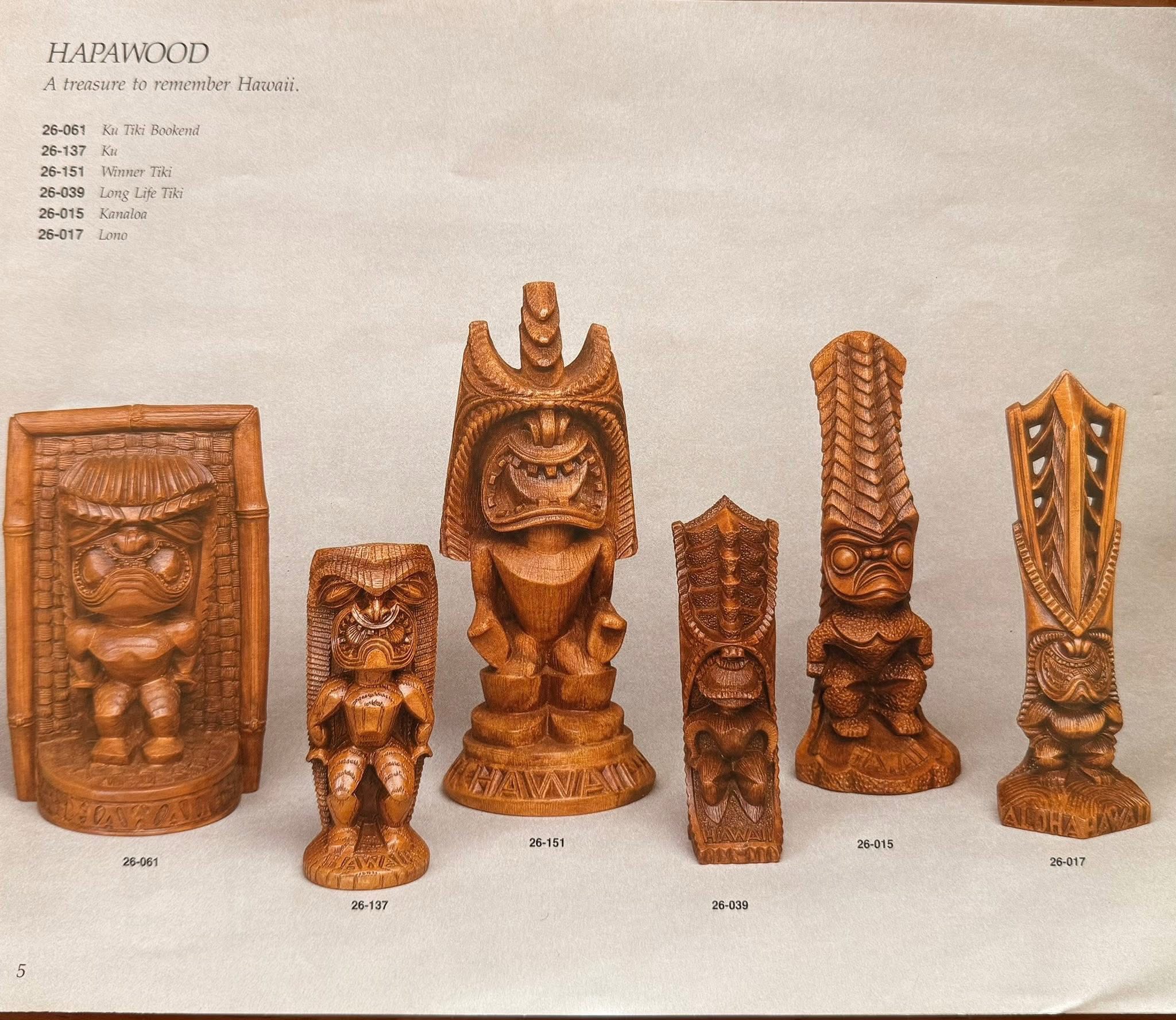 Coco Joe catalog for tiki collectors