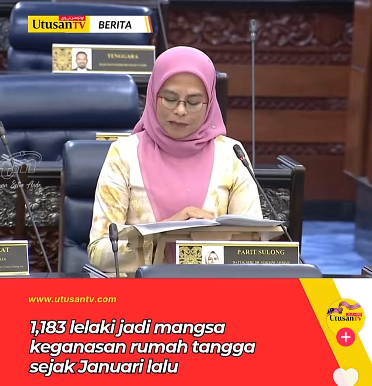 Angah Sunan - Di Parlimen tadi, fakta menarik 1,183 lelaki... | Facebook