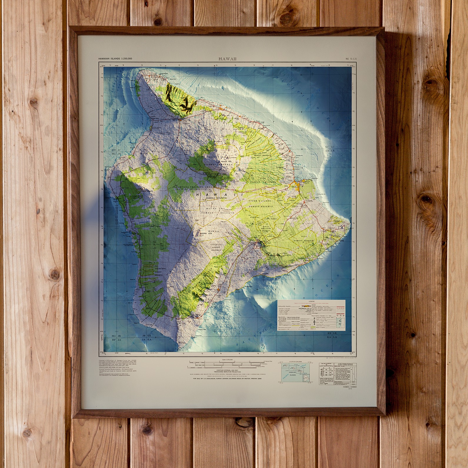 Muir Way Maps - Our 1975 Big Island Shaded Relief Map... | Facebook