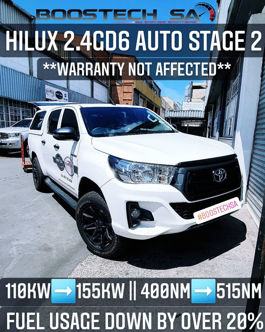 BoosTech SA - HILUX 2.4GD6 AUTO STAGE 2 Remapping these... | Facebook