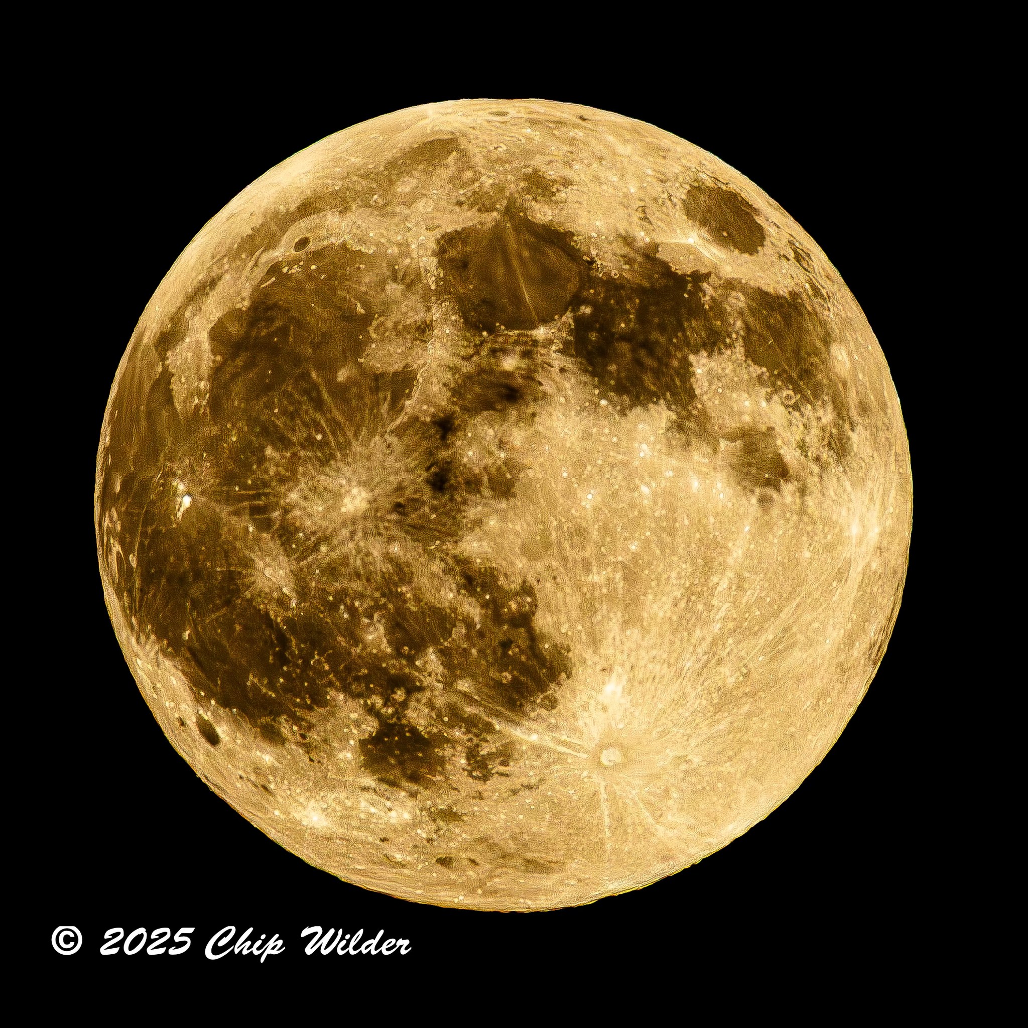 Harvest moon photos in natural color and black and white