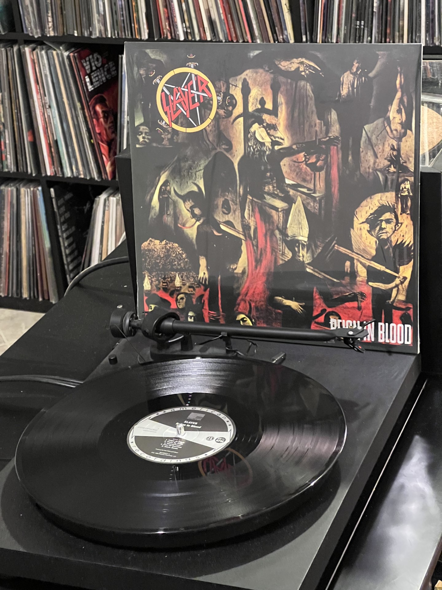 IN RECORD STORES TODAY. Slayer – Reign In Blood RSD Essential 056