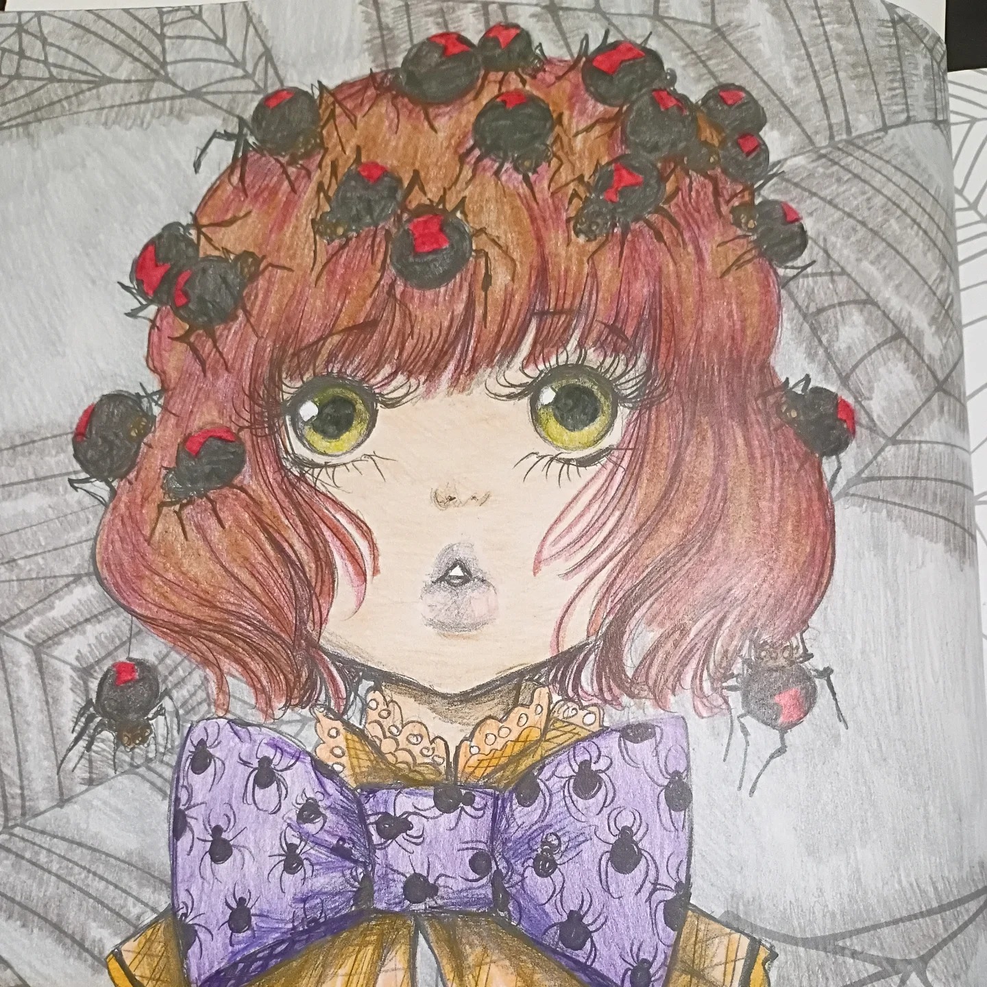 Night 14 of Halloween #art #coloring #relaxing #selfimprovement ...