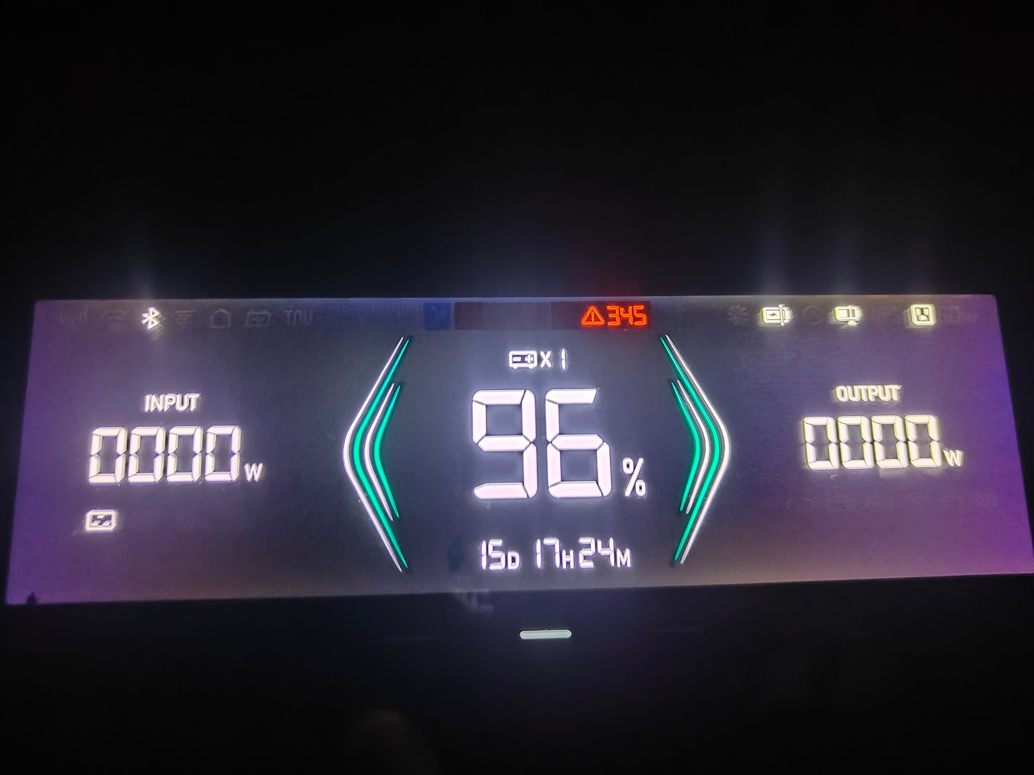 EcoFlow Official Club | Does anyone know what this error 345 means un ...