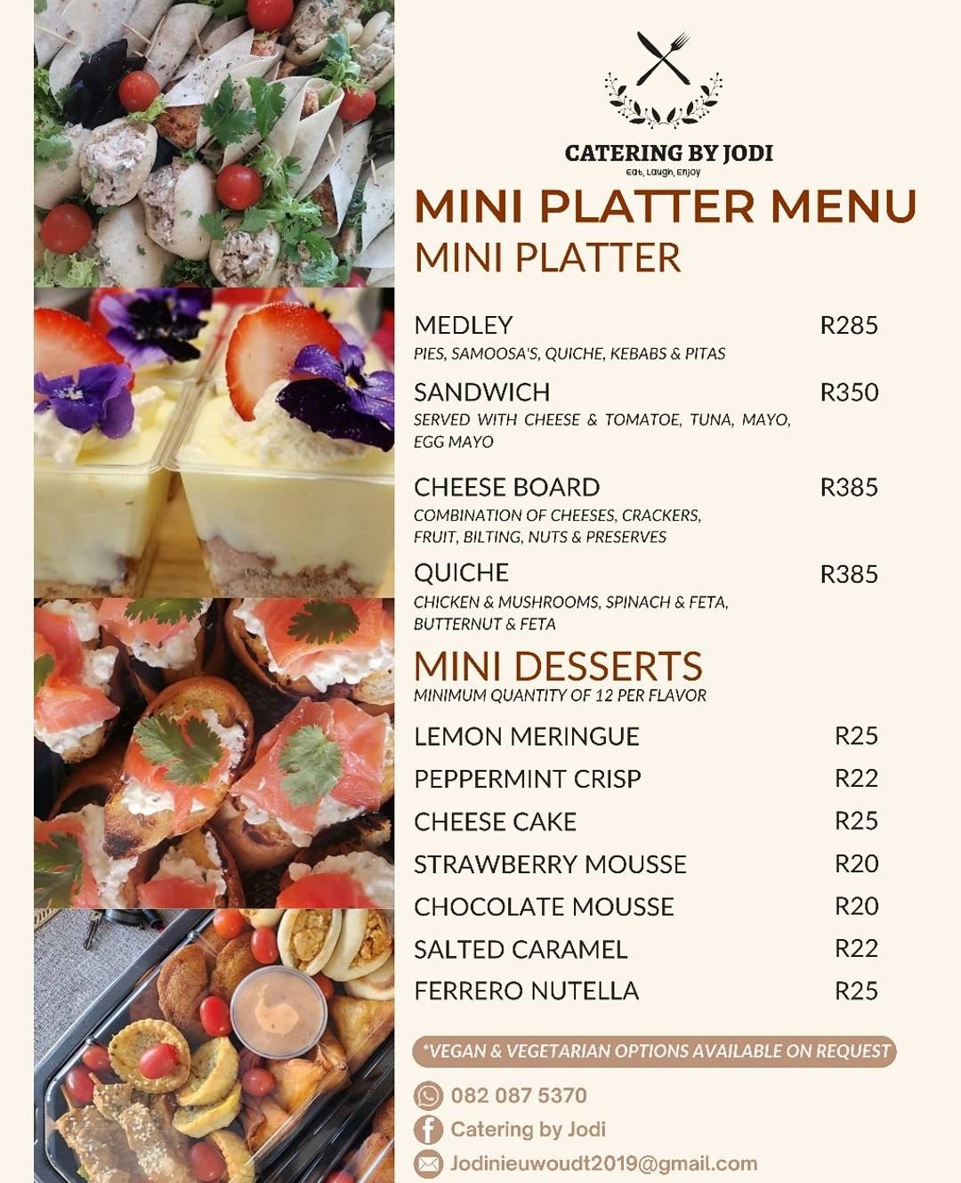 Schaapkraal - Pelican/Eagle Park and New Horizons | Catering By Jodi is ...