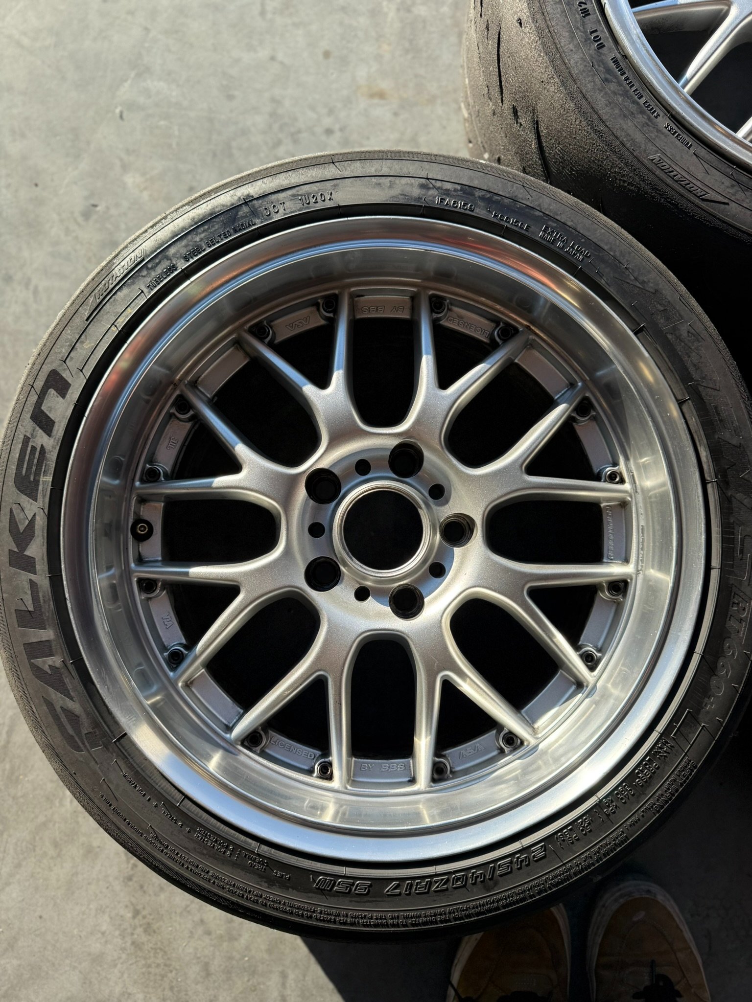 17x9 +45 5x120 ASA AR1 Licensed by BBS | Used - Fair | $650.00 