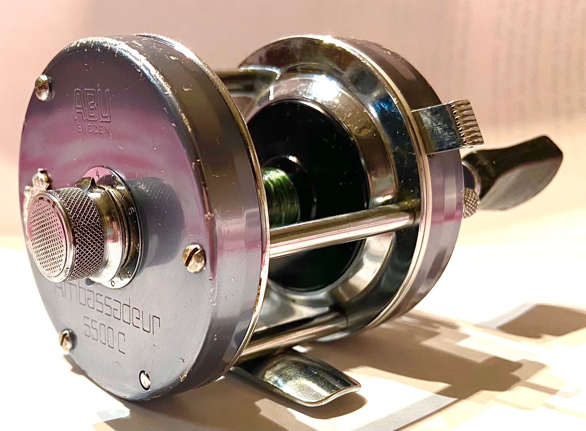 【1975年製】ABU Ambassadeur 5500C No.750102 Restoring a 1975 Abu Ambassadeur 5500C reel