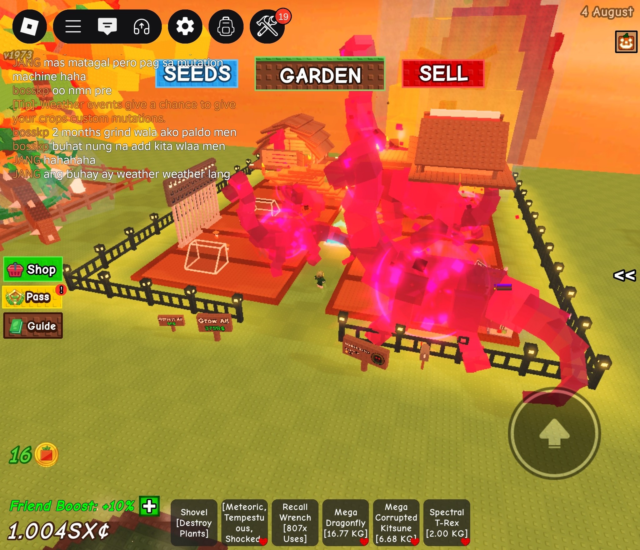 PLANTS VS BRAINROTS (PVB) and GROW A GARDEN (GAG) (ROBLOX) BUY AND SELL ...