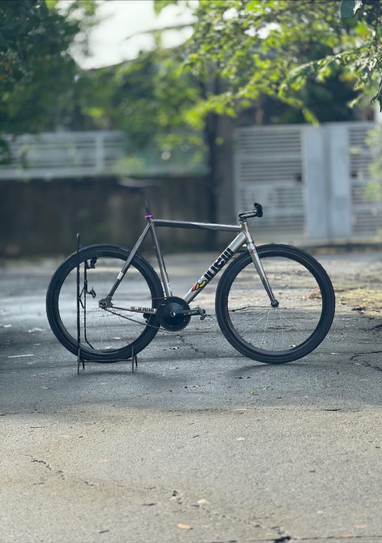 Cinelli x mash bolt frame and fork for sale