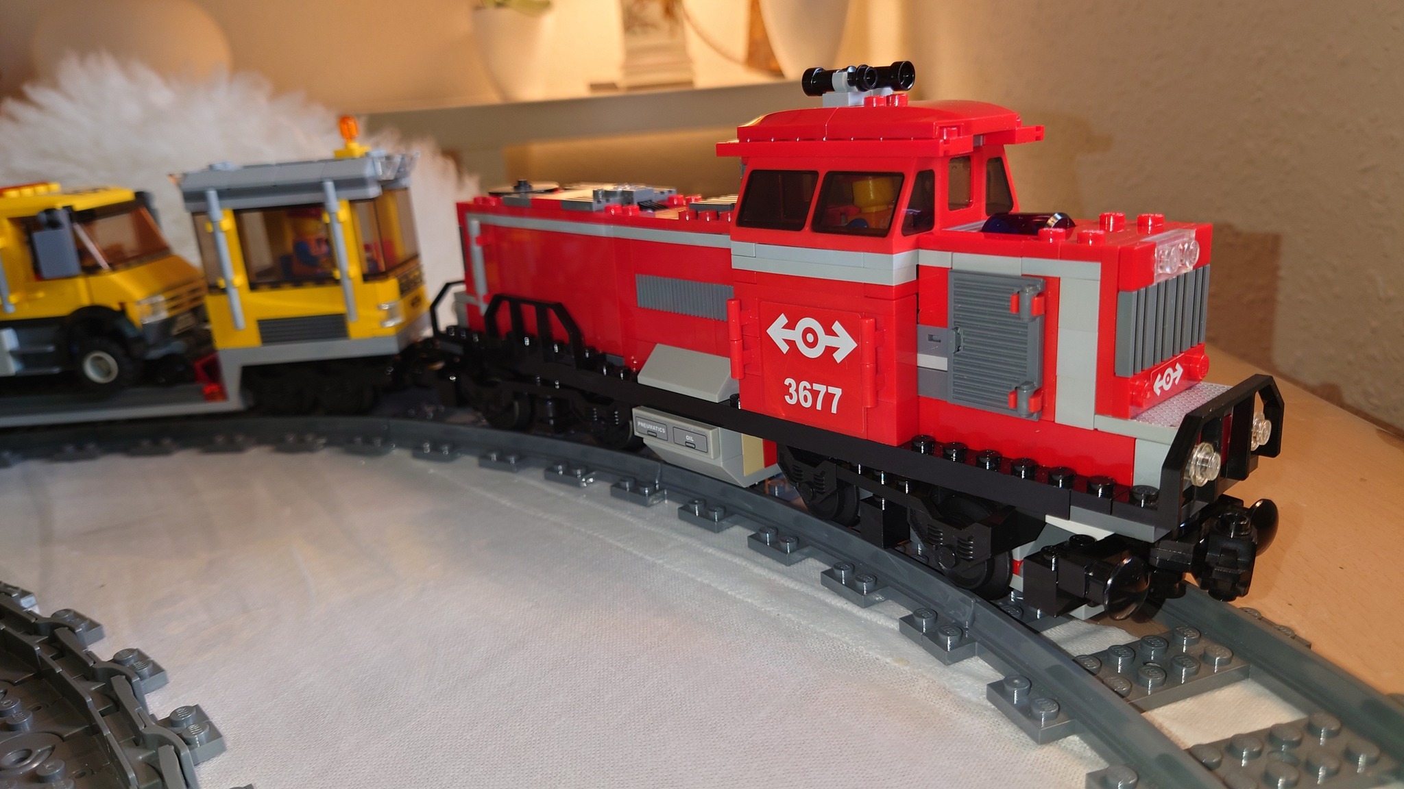 Motorizing the Lego Maersk container train 10219