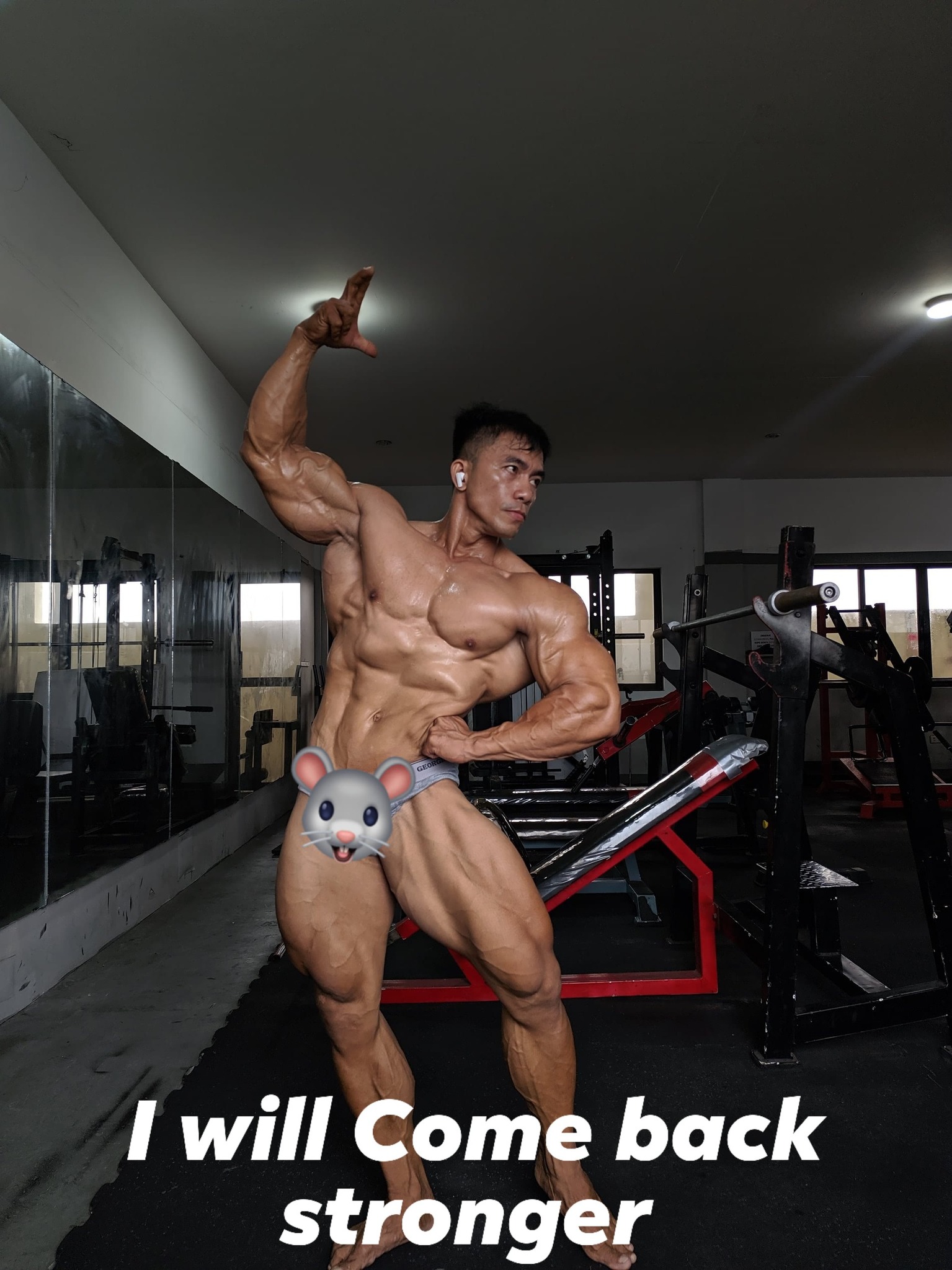 Eljun - I will comeback stronger 🔥💪 Gig's Fitness Gym # ...