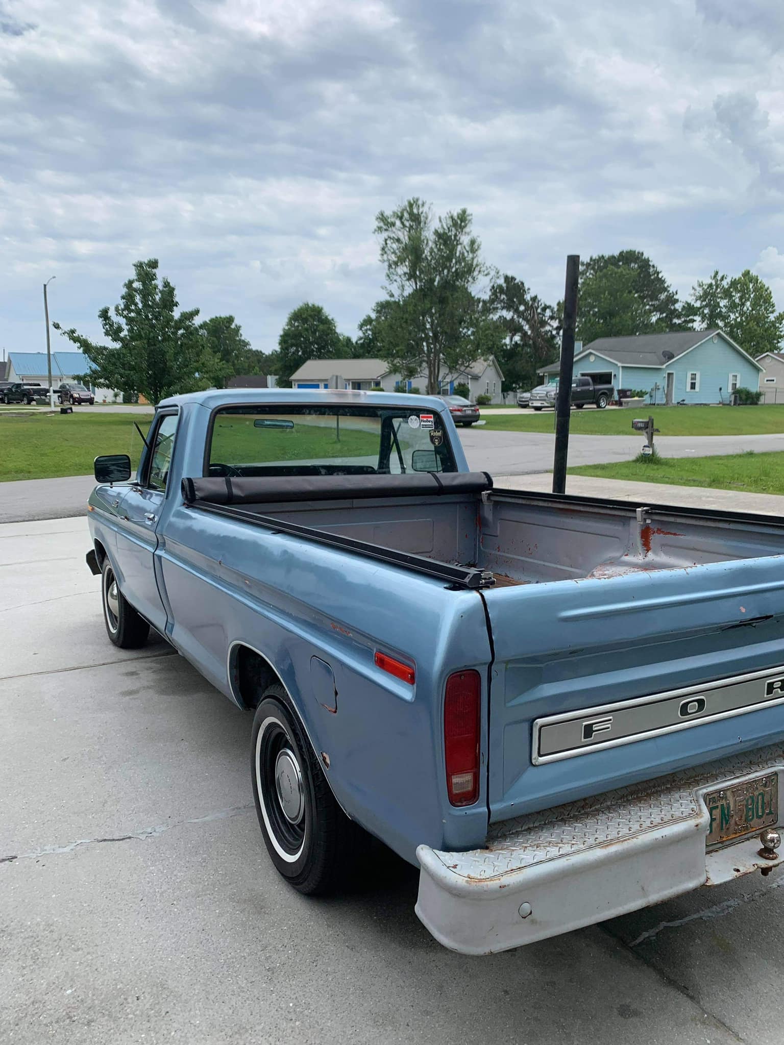 Dynacorn Chrome Headlight Doors For 1978-1979 Ford Pickup – Rectangle, Right & Left Set 2 thumbnail image