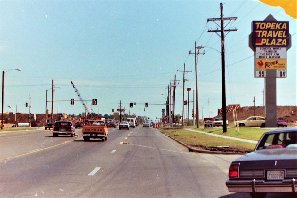 Sign for the Topeka Travel... - Topeka History and Memories