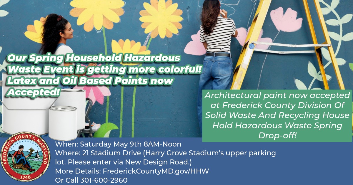 Spring Household Hazardous Waste Drop Off Event