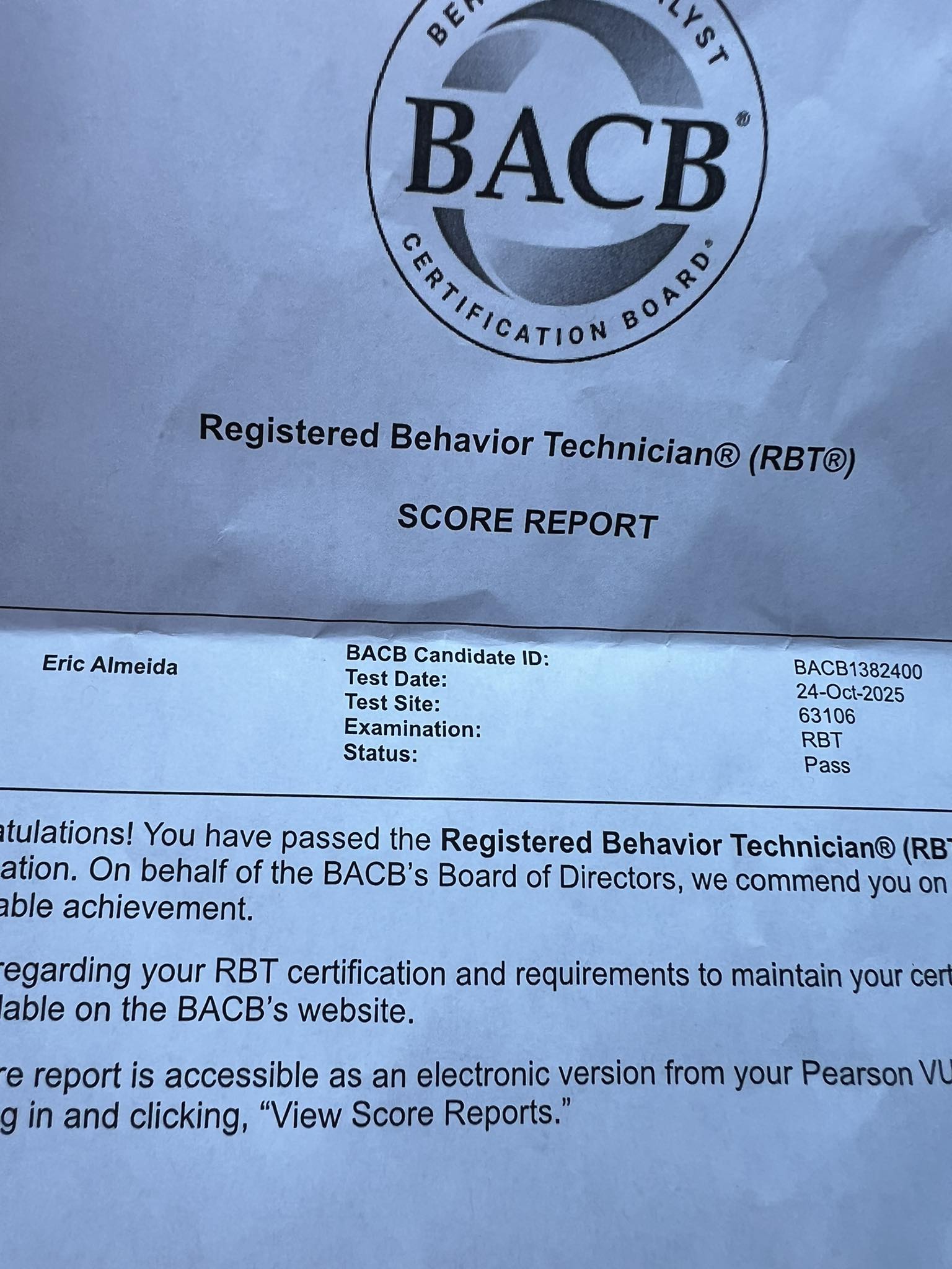 Eric Dubb - Passed my exam today! Now it’s official... | Facebook
