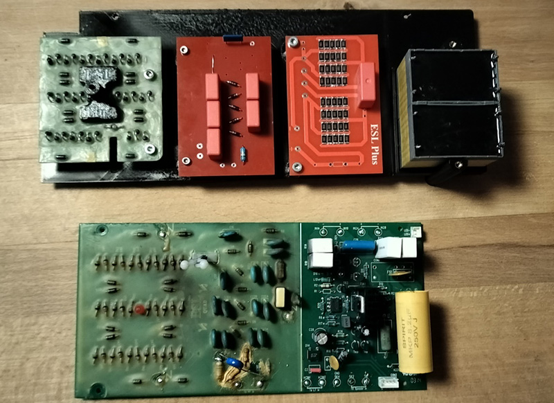 Converting Quad ESL models to x versions with 3D printed PCB holders