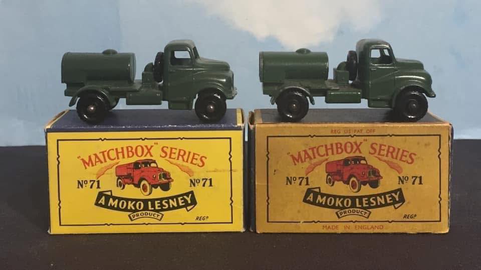 Matchbox Series 71a Austin military vehicle model