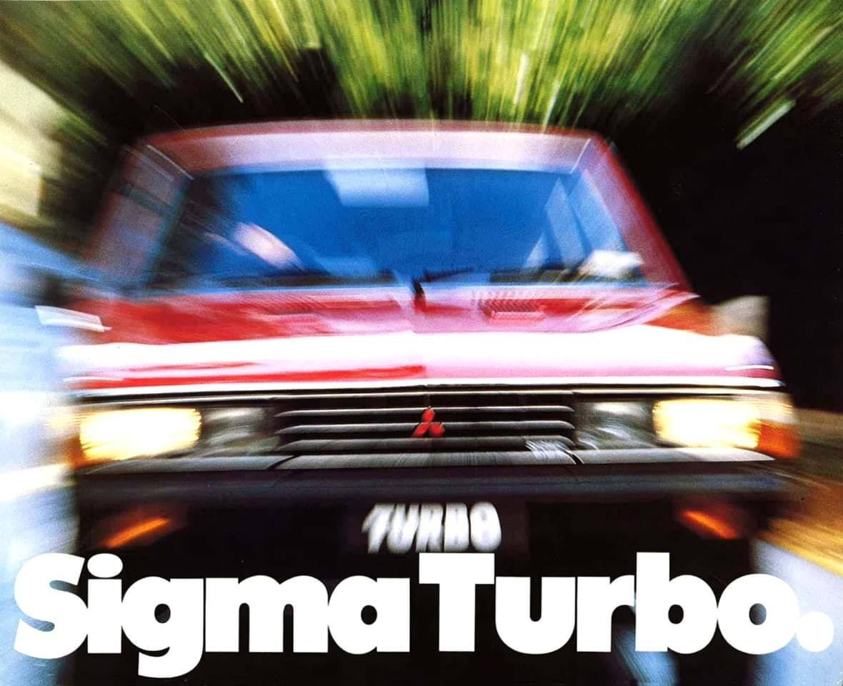 1987 Mitsubishi Sigma V6 2000 - Japan adv.