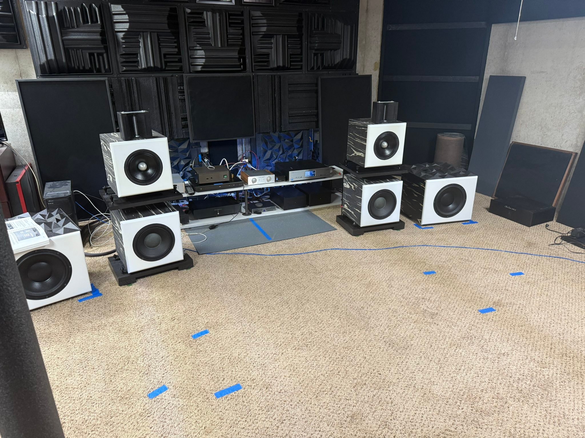 My old man who I blame 10000% for my audio addiction is enjoying