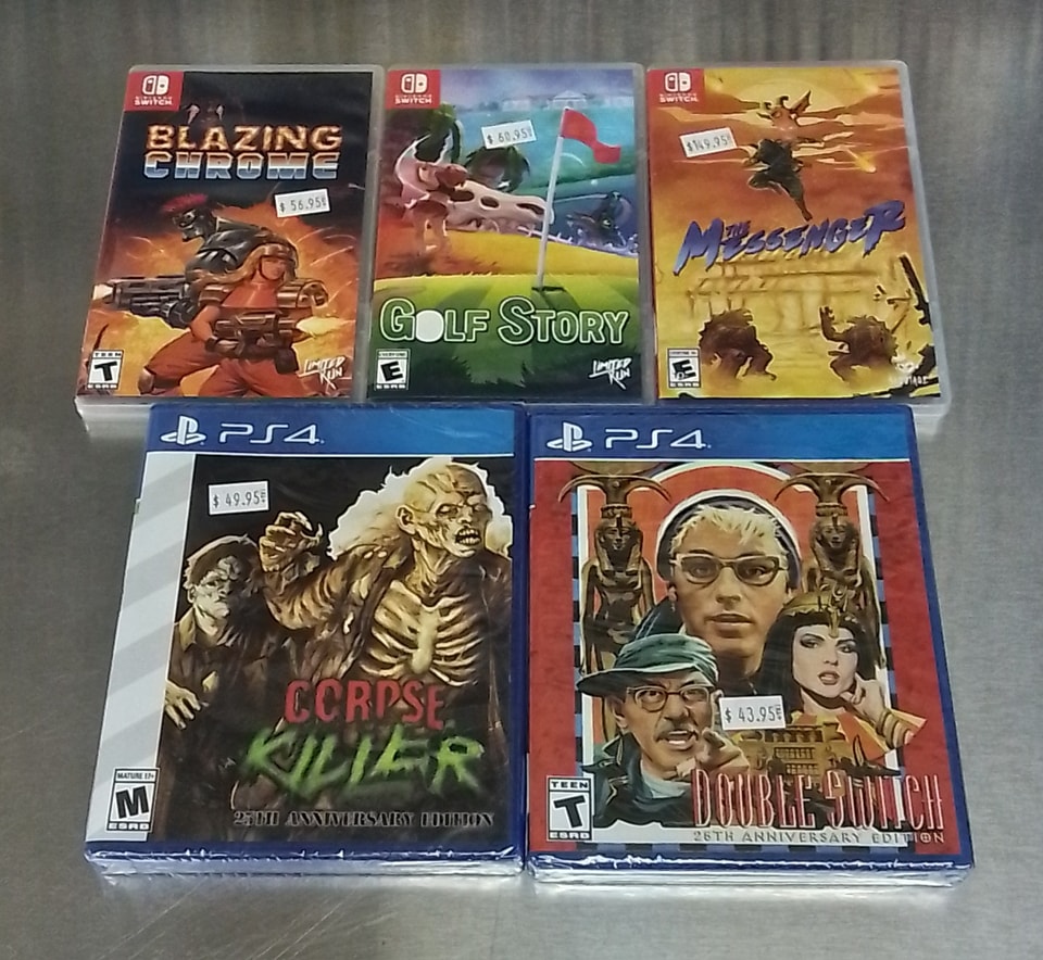 PS4, PS5 and Switch game collection