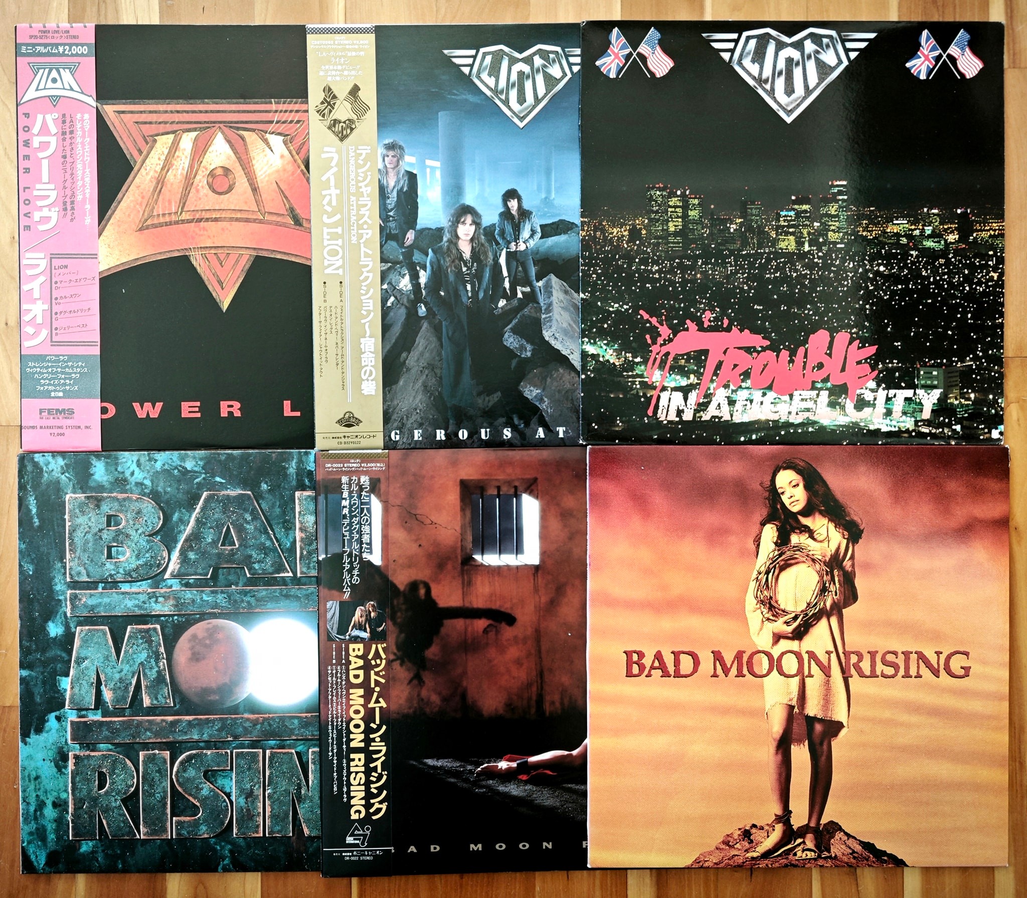 Bad Moon Rising's 1991 album with Doug Aldrich and Kal Swan