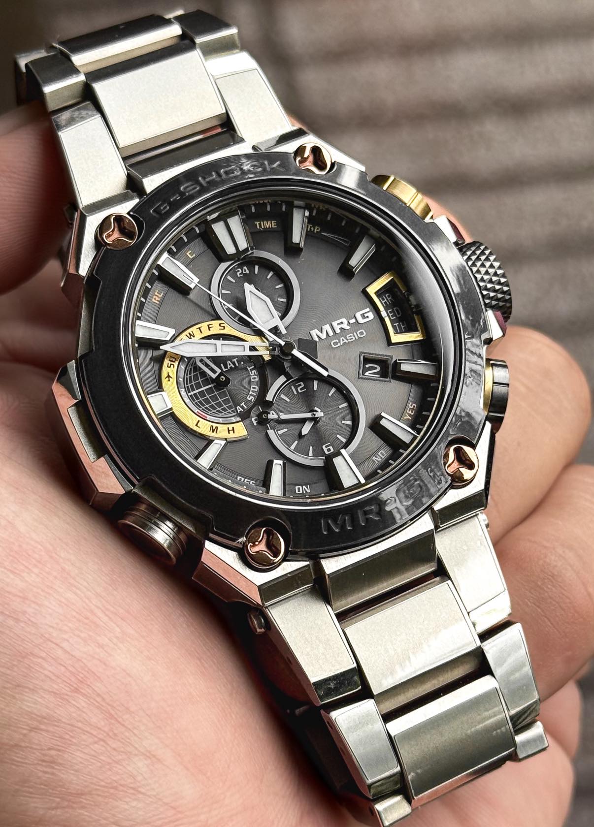 MRG-200T is on my wrist today! #titanium