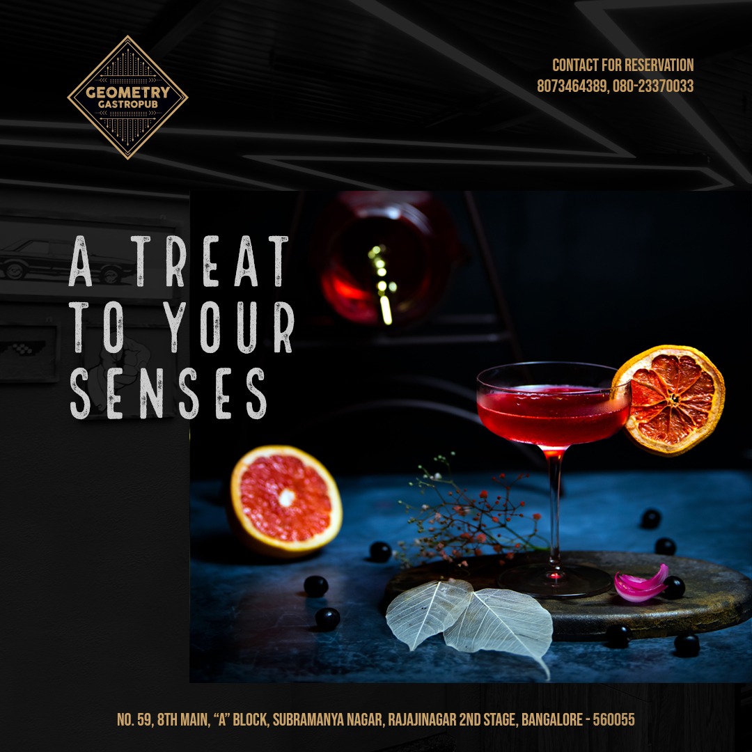 Our cocktail menu is shaking up... - Geometry Gastropub | Facebook