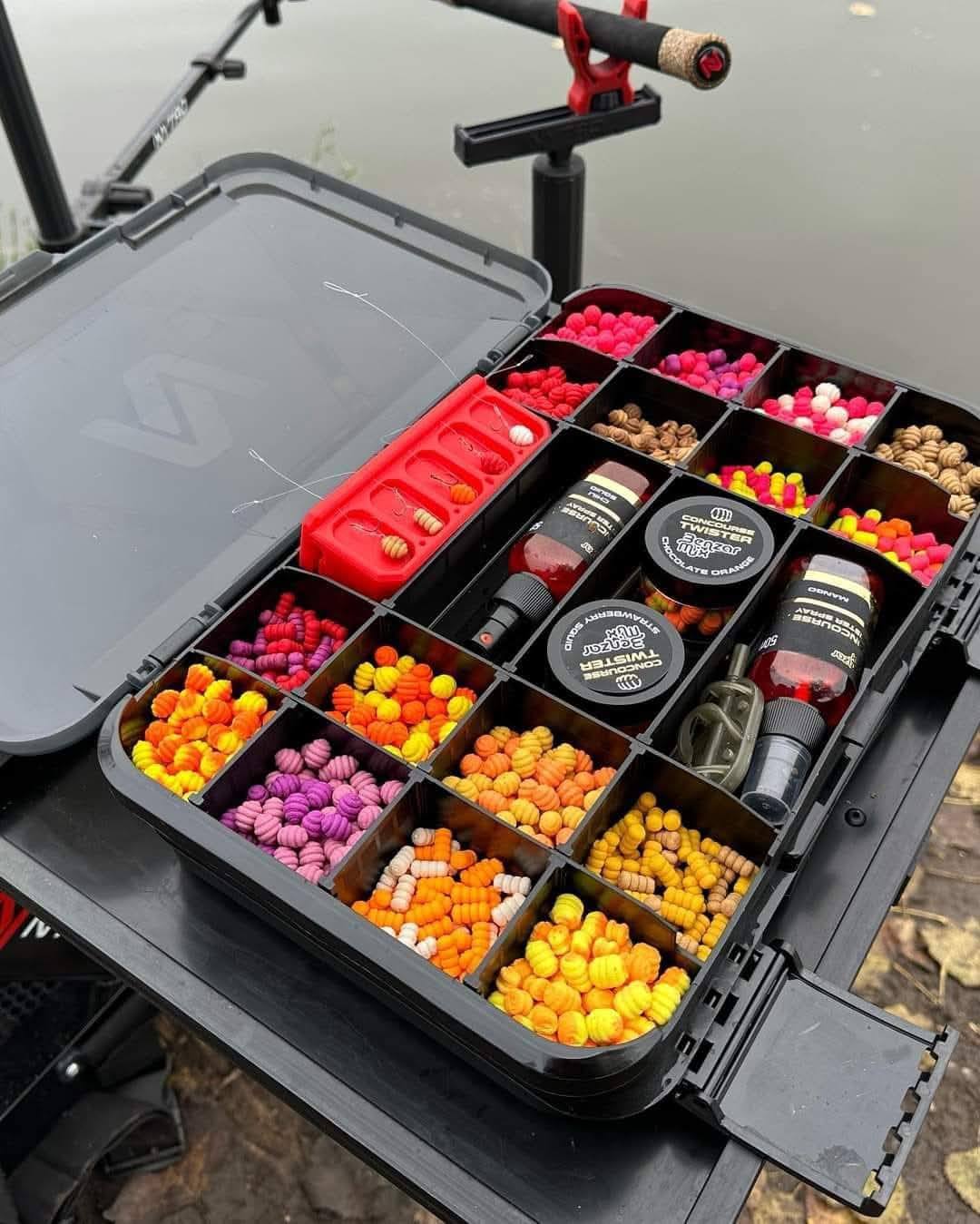 Lot De 10 Enrouleurs Bas De Ligne Pêche + Boîte Rangement EVA – Léger, Portable, Pour Mer Et Carpe