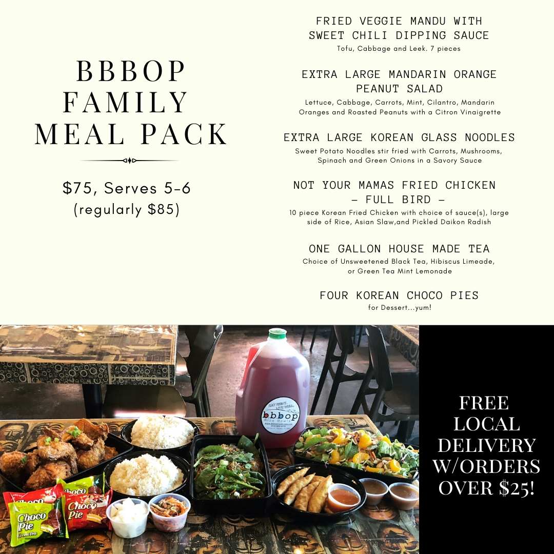 NEW!! We are excited to introduce... - Bbbop Seoul Kitchen | Facebook