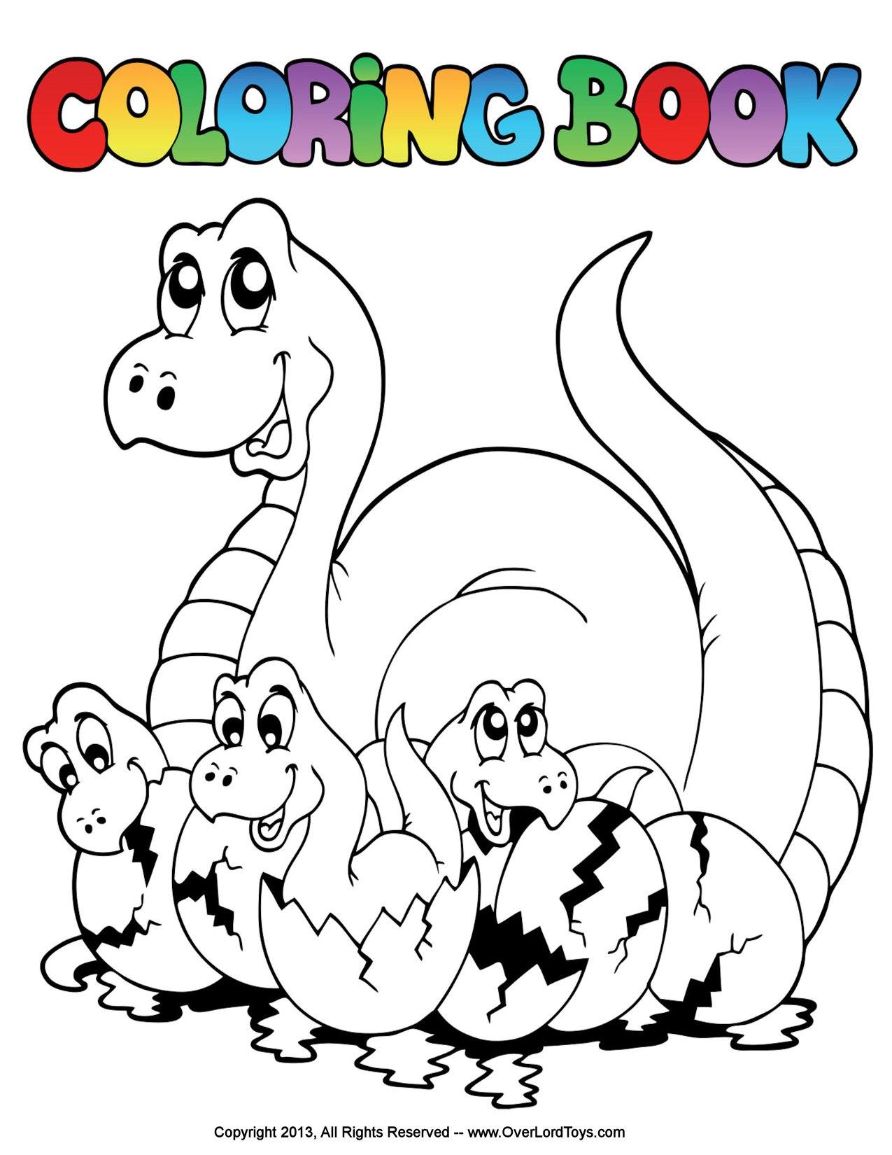 Overlordtoys - Dinosaur Coloring Pages 02 https://www.dropbox.com/s ...