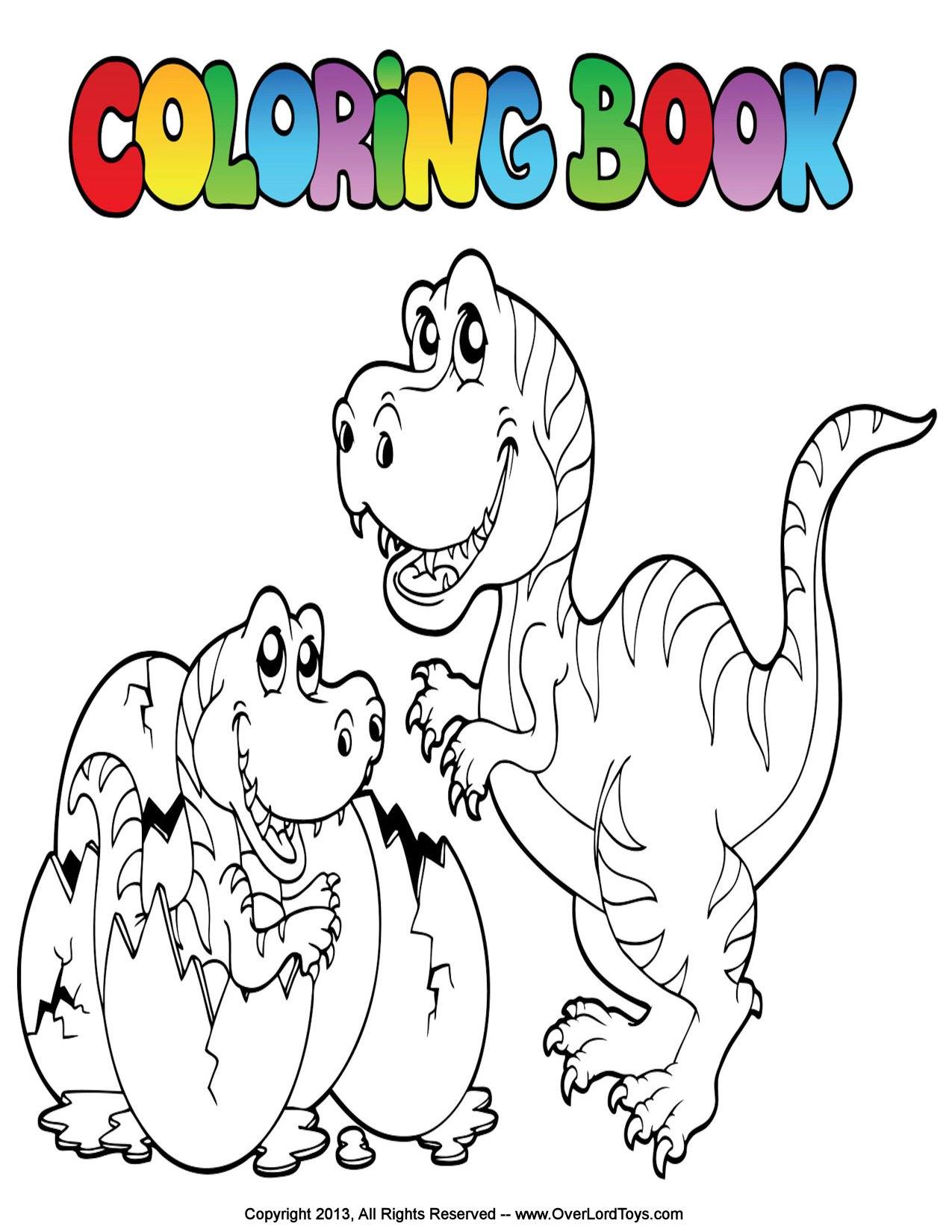 Overlordtoys - Dinosaur Coloring Pages 04 https://www.dropbox.com/s ...