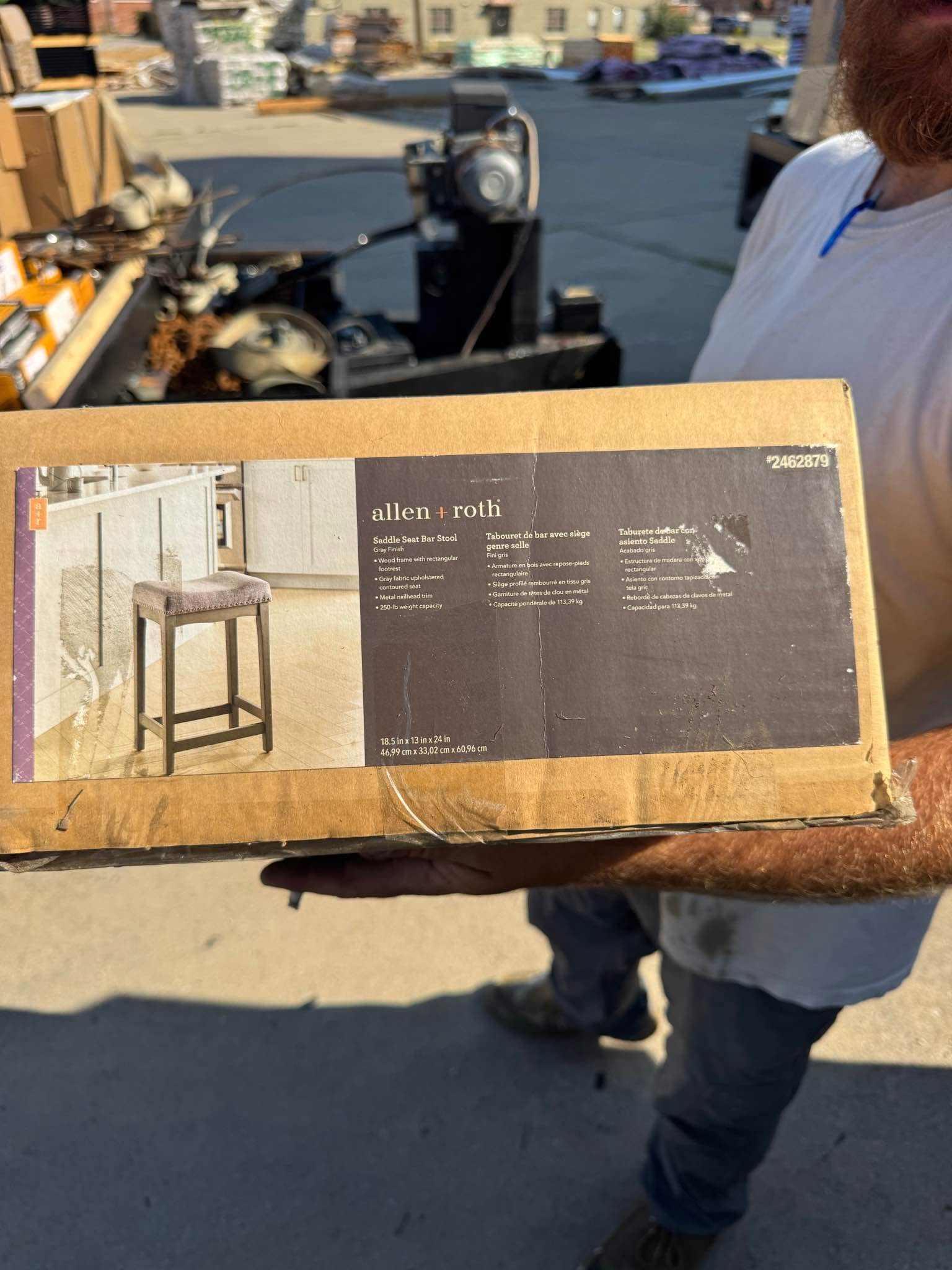 Ardmore Garage/Yard Sales | allen + roth Gray 24.0-in H Counter height ...