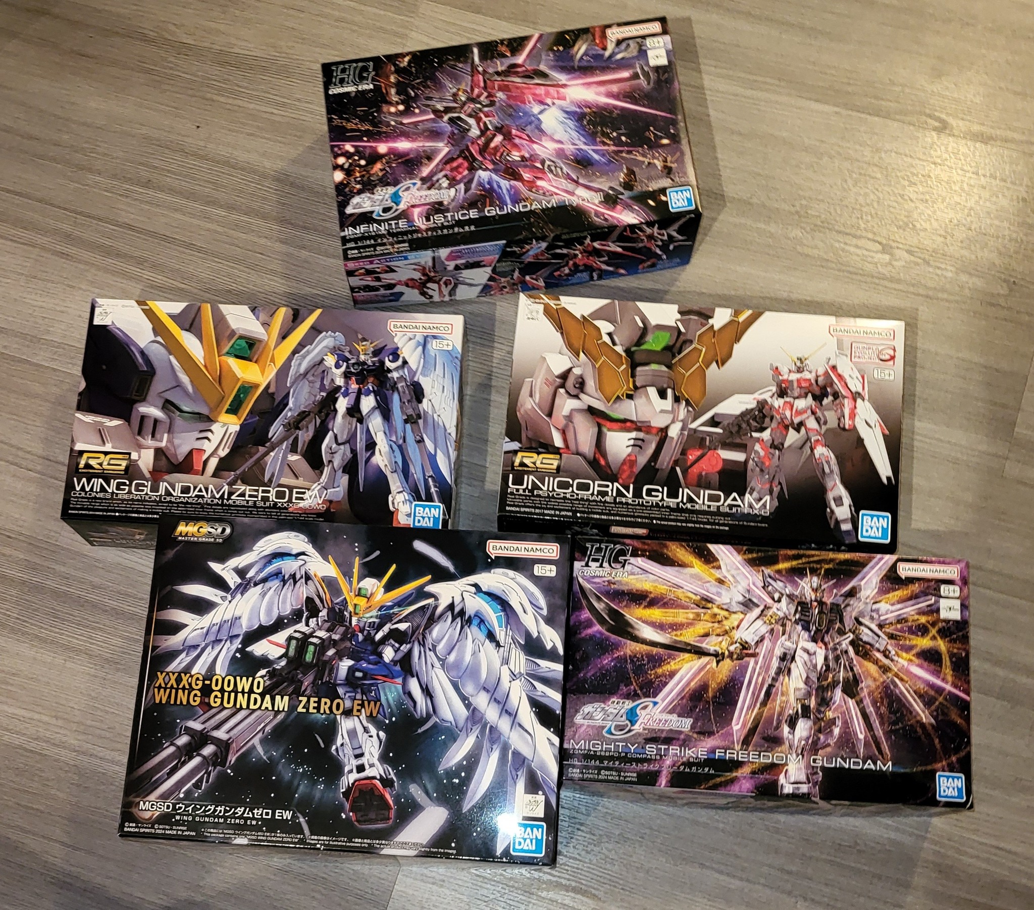 Gundam sale at Isetan LV 3 until Nov 19