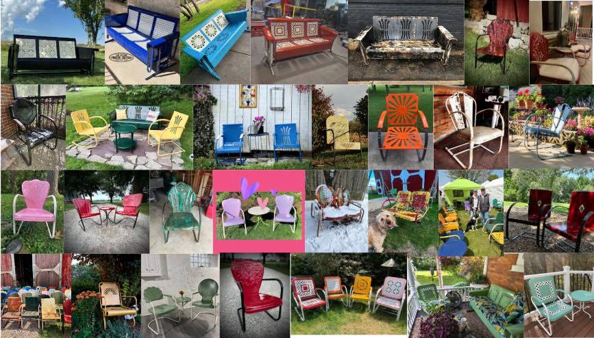 Vintage Metal Lawn Chairs & Gliders | Facebook