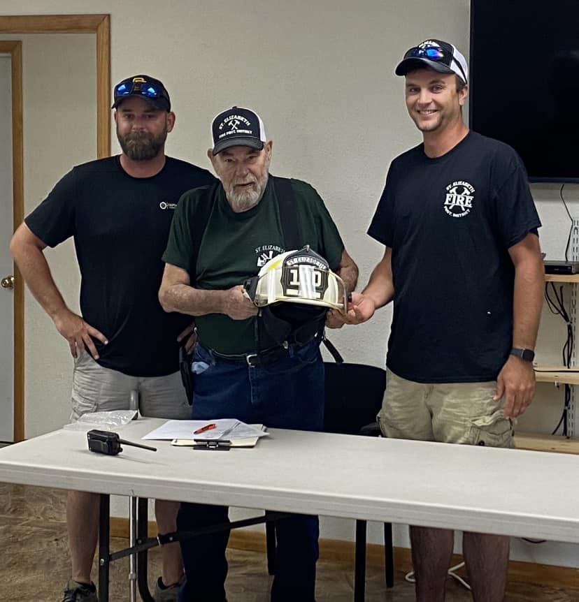 Congratulations to Gerard... - St. Elizabeth Fire Protection