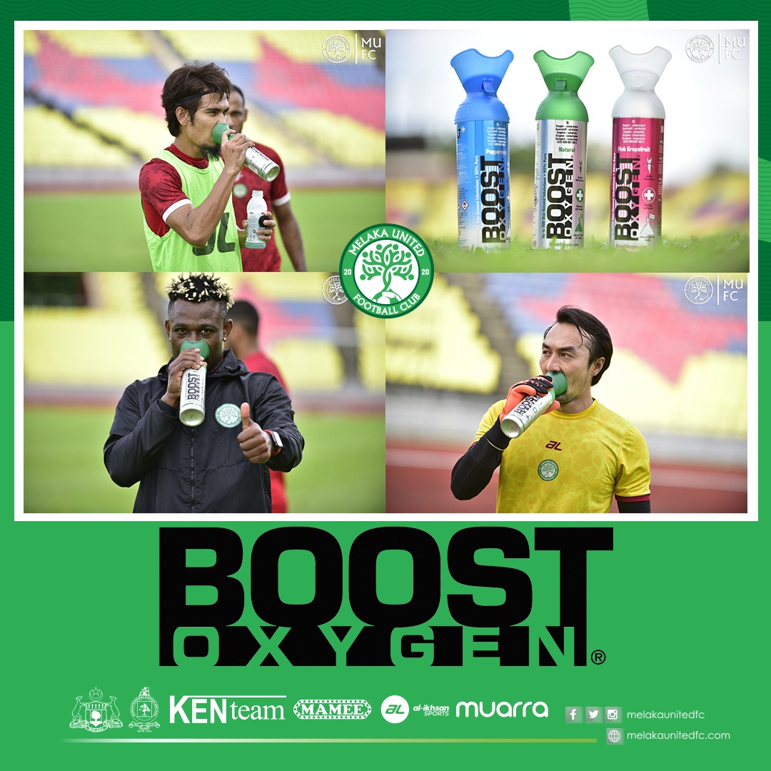 Melaka United Football Club - Level up dengan Boost Oxygen 💪 Tingkatkan ...