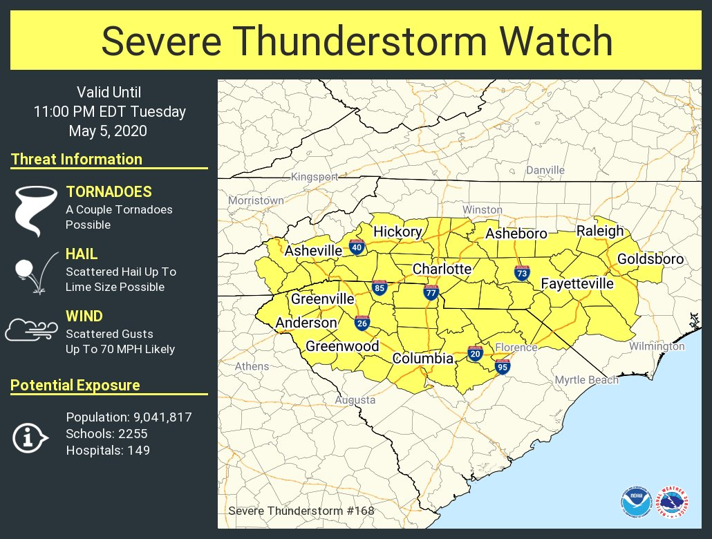 A severe... - US National Weather Service Raleigh NC | Facebook